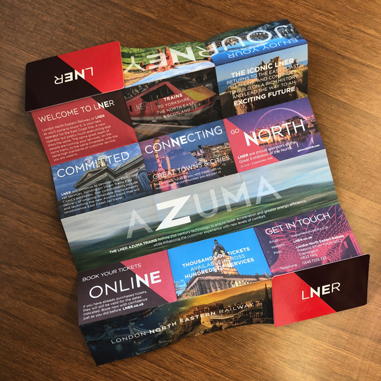 倫敦東北鐵路公司商業(yè)形象設(shè)計，品牌重塑升級改造