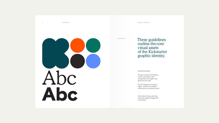 Kickstarter品牌設計方案，品牌視覺創(chuàng)意設計分析