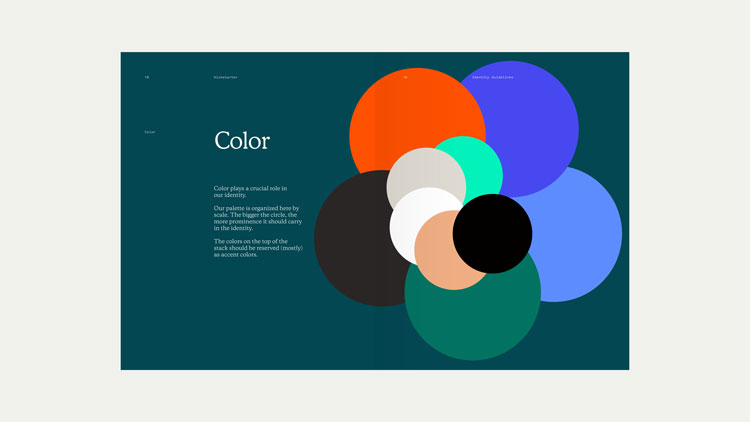 Kickstarter品牌設計方案，品牌視覺創(chuàng)意設計分析