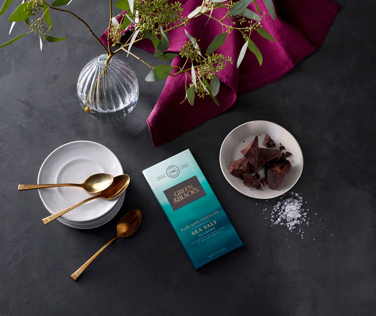 巧克力品牌視覺VI形象設計，放縱和奢華