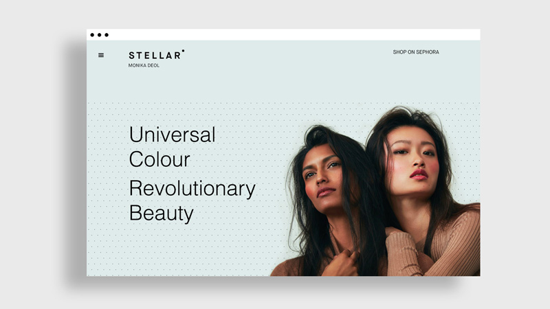 Stellar美妝公司vi品牌形象設(shè)計案例分析