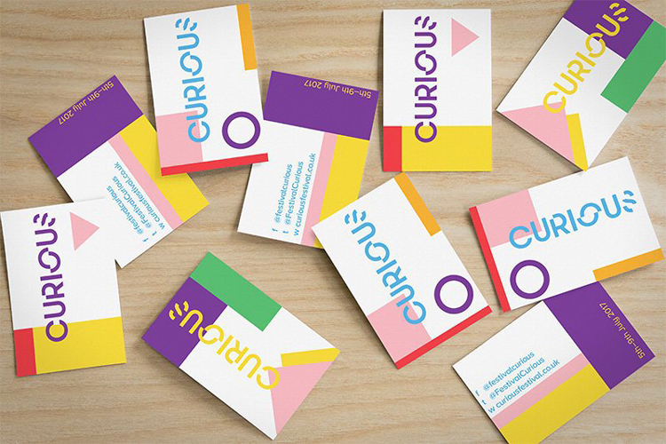 藝術(shù)節(jié)品牌標識設(shè)計，以廣為人知的彩虹旗為基礎(chǔ)