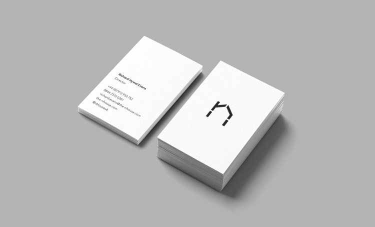 nHouse模塊化住宅的房屋建筑公司logo設計， vi設計