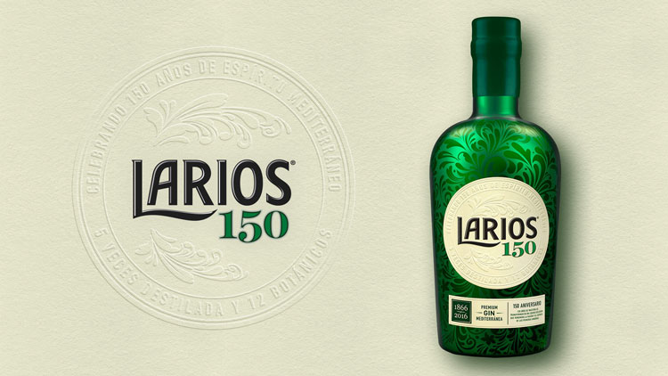 Larios Gin特別版瓶包裝設(shè)計(jì)