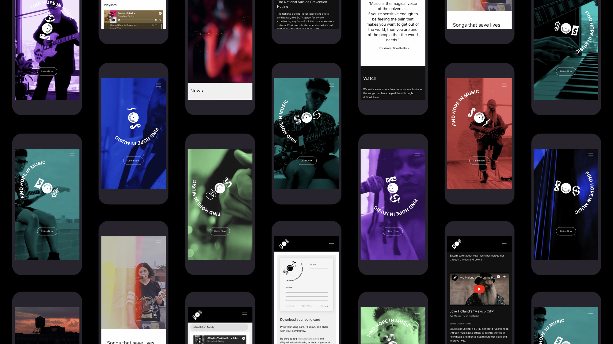 拯救之聲品牌塑造vi設(shè)計(jì)