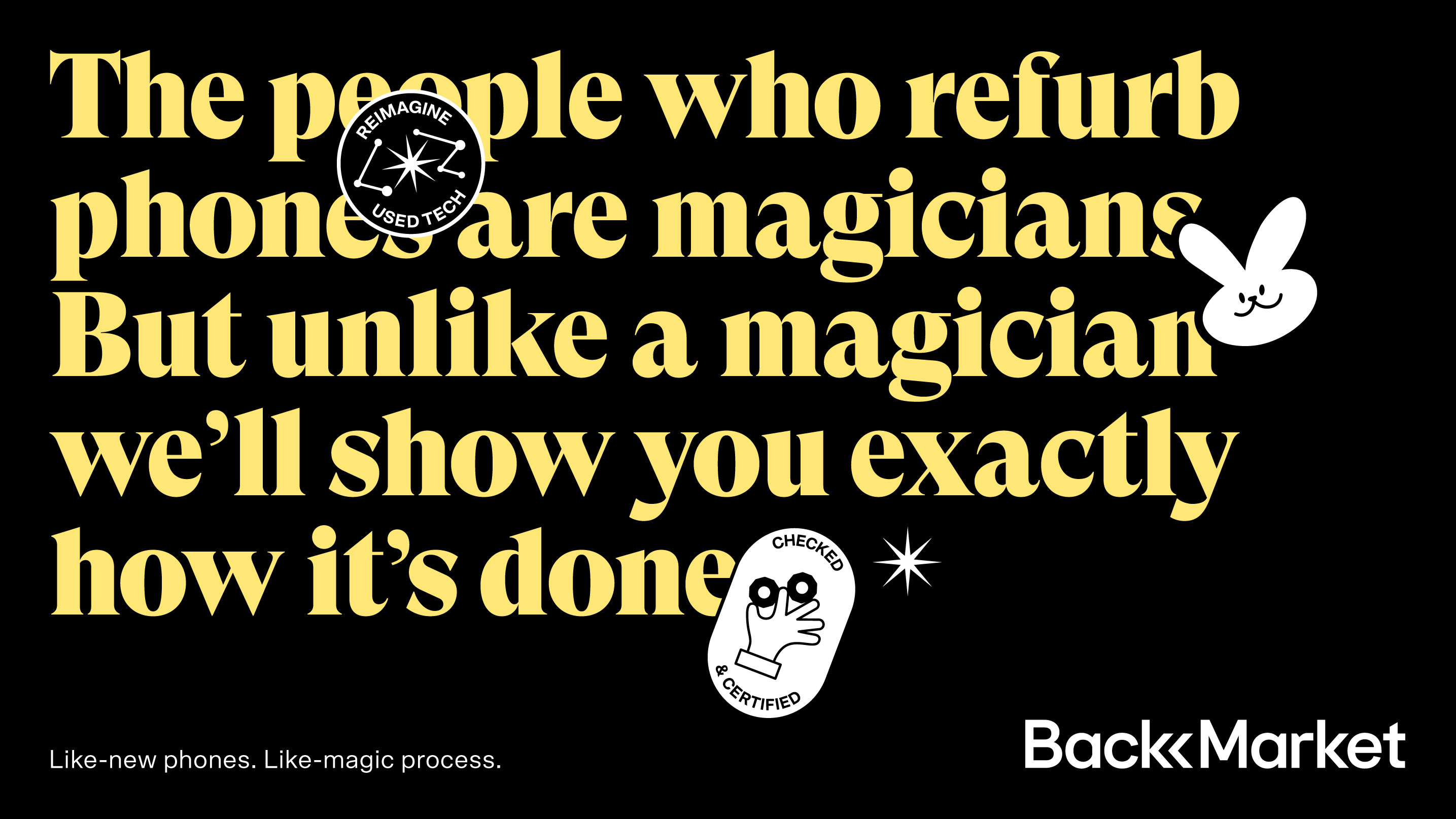 Back Market電子設(shè)備翻新服務(wù)商公司vi設(shè)計(jì)，字體設(shè)計(jì)