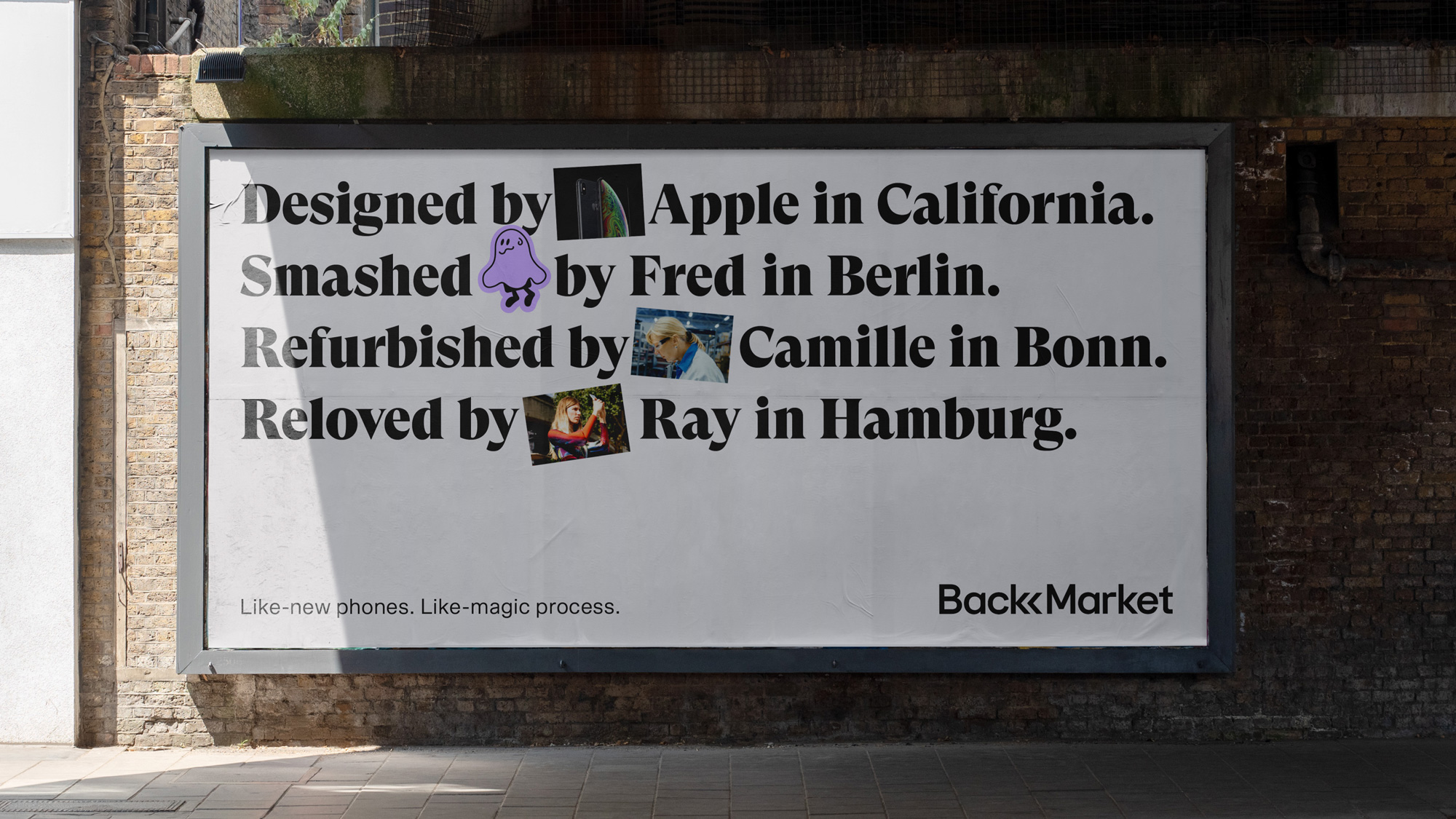 Back Market電子設(shè)備翻新服務(wù)商公司vi設(shè)計(jì)，廣告設(shè)計(jì)