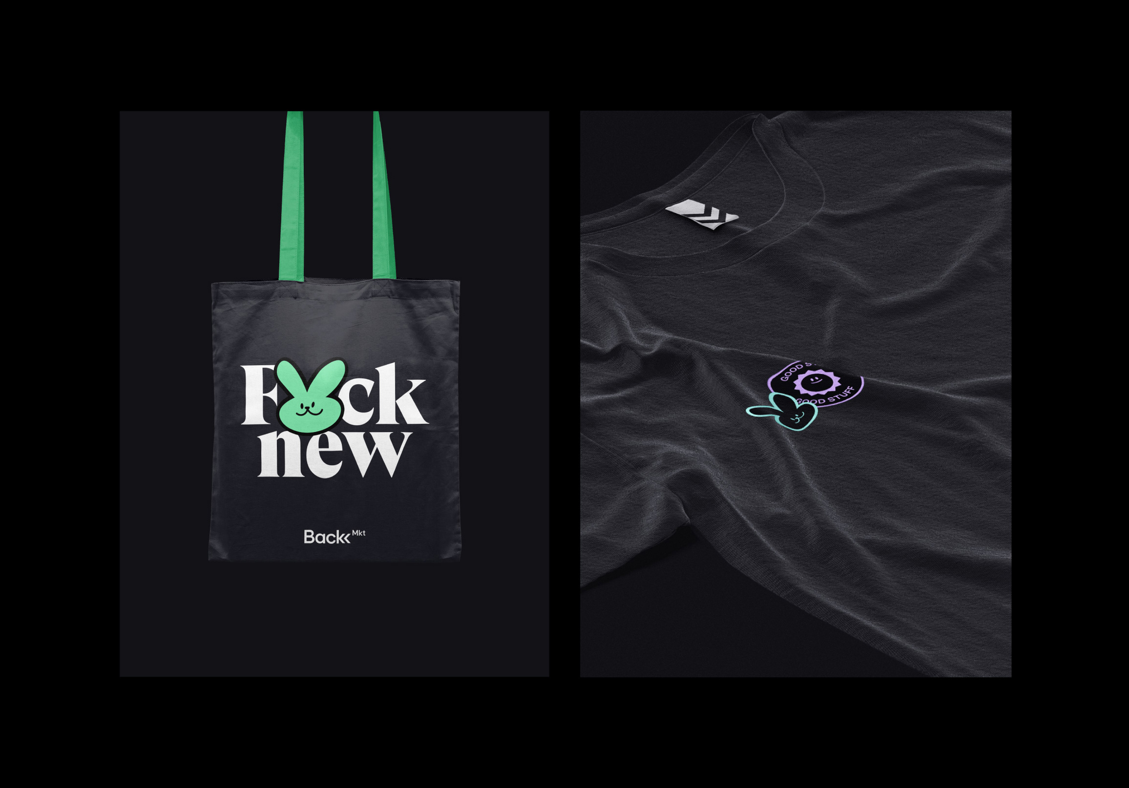 Back Market電子設(shè)備翻新服務(wù)商公司vi設(shè)計(jì)，手提袋設(shè)計(jì)