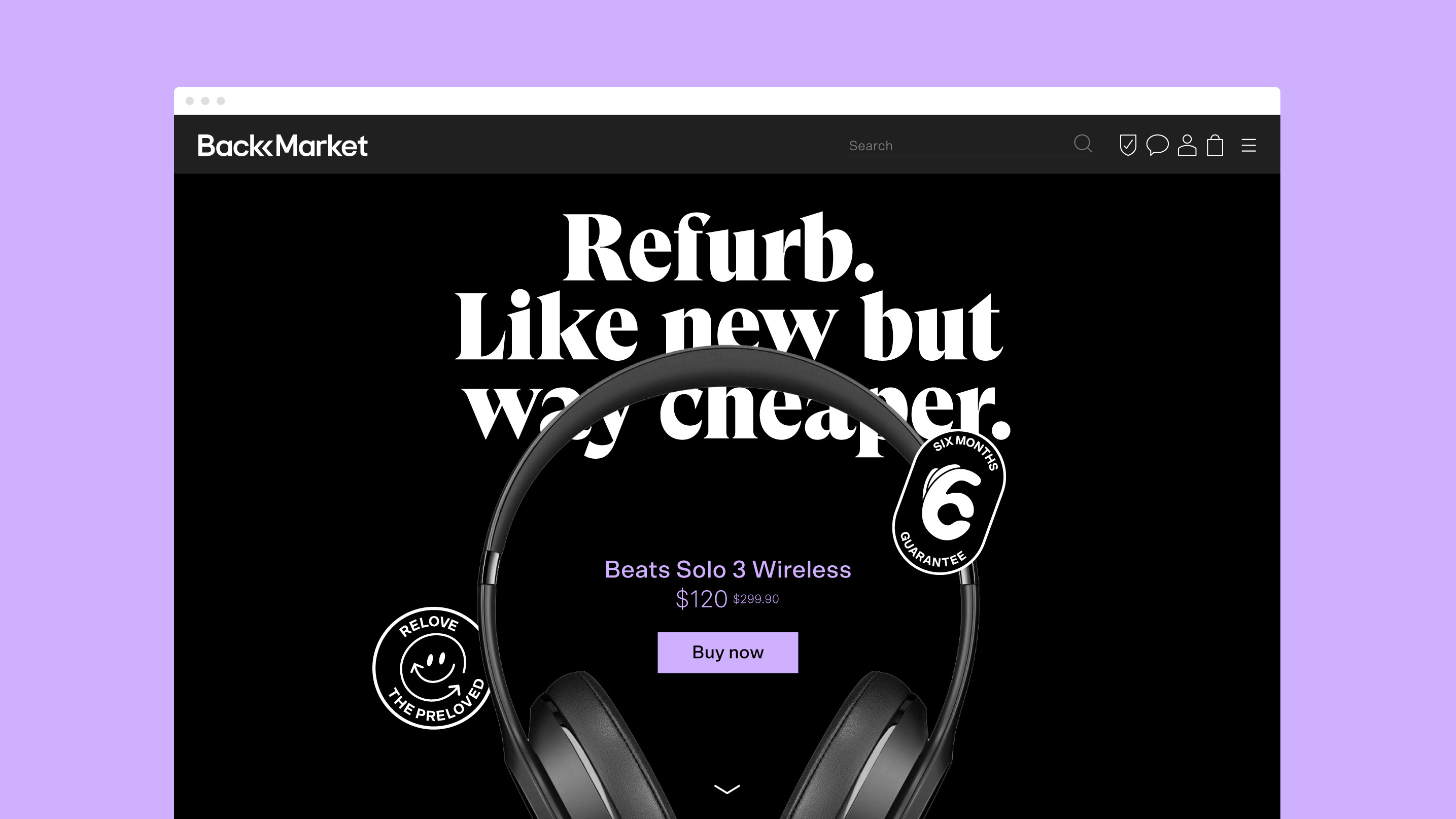 Back Market電子設(shè)備翻新服務(wù)商公司vi設(shè)計(jì)，網(wǎng)站設(shè)計(jì)